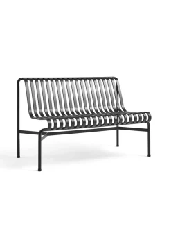 HAY Palissade Dining Bench uden armlæn, iron red fra> Havebænke