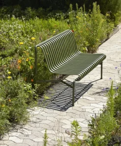 HAY Palissade Dining Bench uden armlæn, iron red fra><noscript><img width=