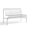HAY Palissade Dining Bench uden armlæn, hot galvanised fra> Havebænke