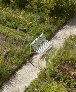 HAY Palissade Dining Bench uden armlæn, hot galvanised fra><noscript><img width=