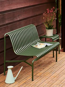 HAY Palissade Dining Bench uden armlæn, olive fra><noscript><img width=