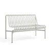 HAY Palissade Dining Bench uden armlæn, sky grey fra> Havebænke