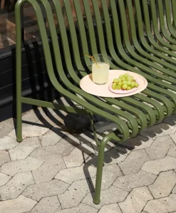HAY Palissade Dining Bench uden armlæn, sky grey fra><noscript><img width=