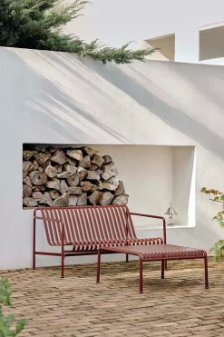 HAY Palissade Lounge Sofa, iron red fra> Udendørs Loungemøbler