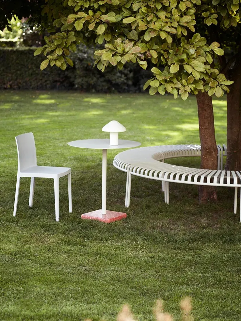 HAY Palissade Park Bench, antracit fra> Havebænke