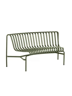 HAY Palissade Park Dining Bench, in, olive fra> Havebænke
