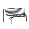 HAY Palissade Park Dining Bench, in, antracit fra> Havebænke