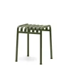 HAY Palissade Stool, olive fra> Udendørs Loungemøbler|Havestole
