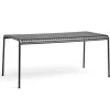 HAY Palissade Table 170x90, antracit fra> Haveborde
