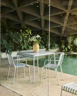 HAY Palissade Table 90x82, sky grey fra><noscript><img width=