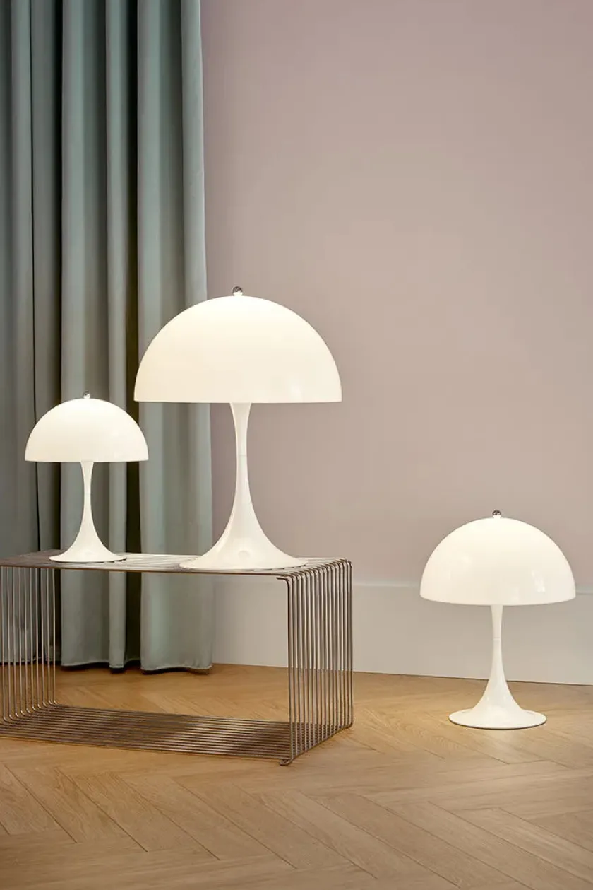 Louis Poulsen Panthella 250 bordlampe, grå opal fra> Spots