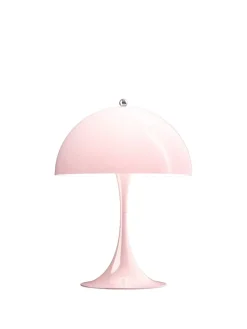 Louis Poulsen Panthella 250 bordlampe, hvid af Verner Panton><noscript><img width=