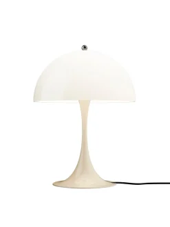 Louis Poulsen Panthella 320 bordlampe, opal af Verner Panton> Spots