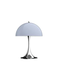 Louis Poulsen Panthella 250 Bordlampe, pale rose opal af Verner Panton><noscript><img width=