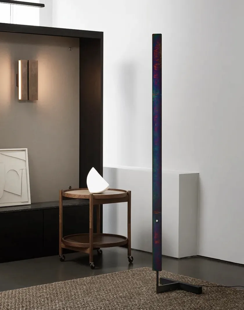 Anour Papilio Double Væglampe, brushed brass fra> Væglamper|Spots