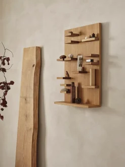 Ferm Living Parade Shelf Veneer, 60 cm fra> Hylder