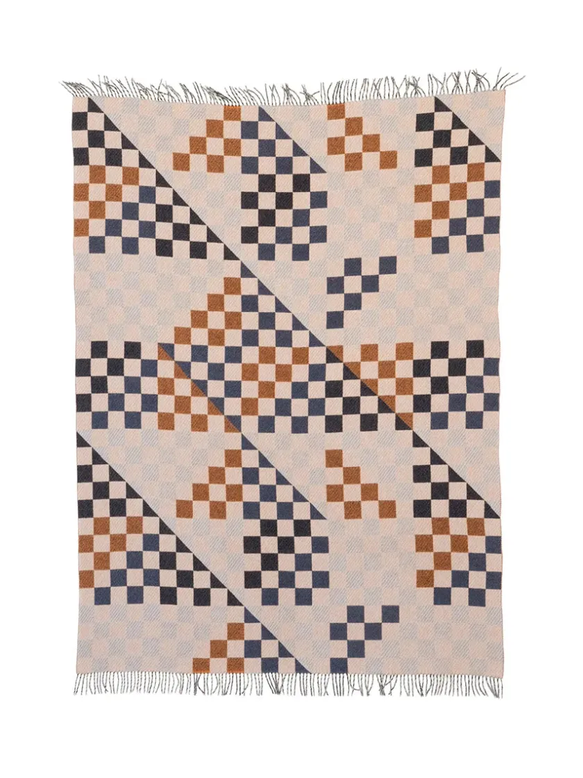 raawii Patch Plaid, leaf/egg/jet fra> Puder Og Plaider