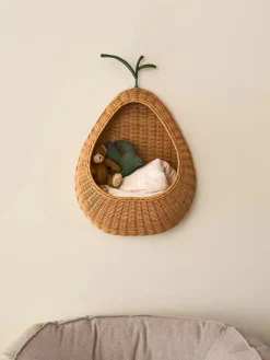 Ferm Living Pear Braided Wall Pocket fra>Børn Gaver|Gaver Til Børn