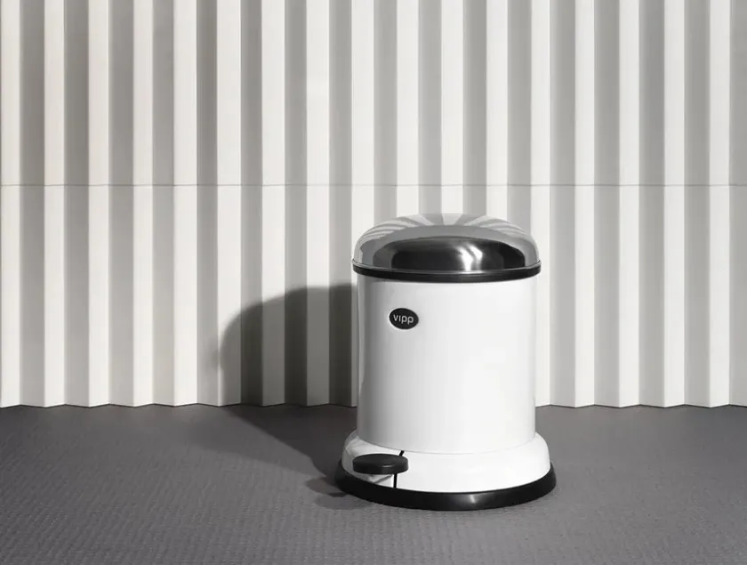 Vipp Pedalspand 13 - 4 L, Stainless Steel fra> Pedalspande