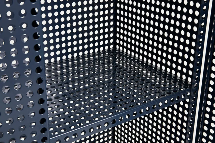 HAY Perforated Cabinet Floor, Small fra> Skænke