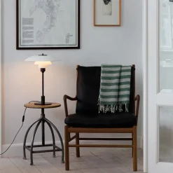 Louis Poulsen PH 3½-2½ Bordlampe, grøn af Poul Henningsen><noscript><img width=