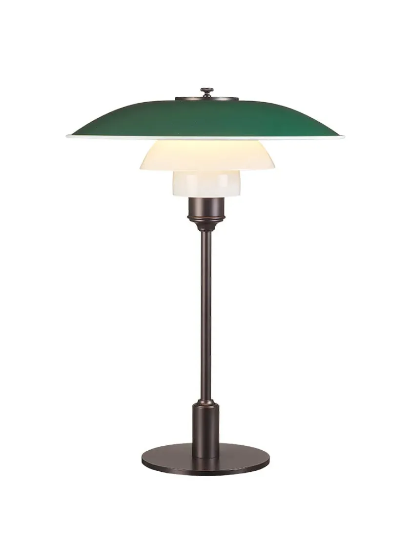 Louis Poulsen PH 3½-2½ Bordlampe, gul af Poul Henningsen> Spots