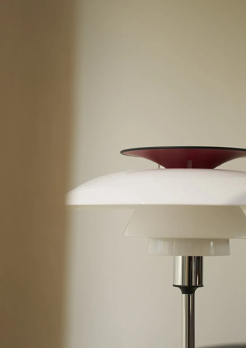 Louis Poulsen PH 80 Bordlampe, hvid fra> Spots