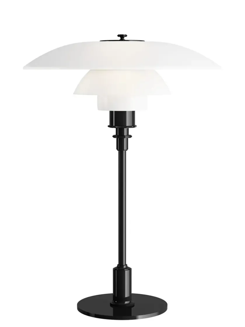 Louis Poulsen PH 3½-2½ Glas Bordlampe, højglansforkromet fra> Spots
