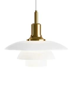 Louis Poulsen PH 3½-3 Glas Pendel, sort metalliseret fra><noscript><img width=