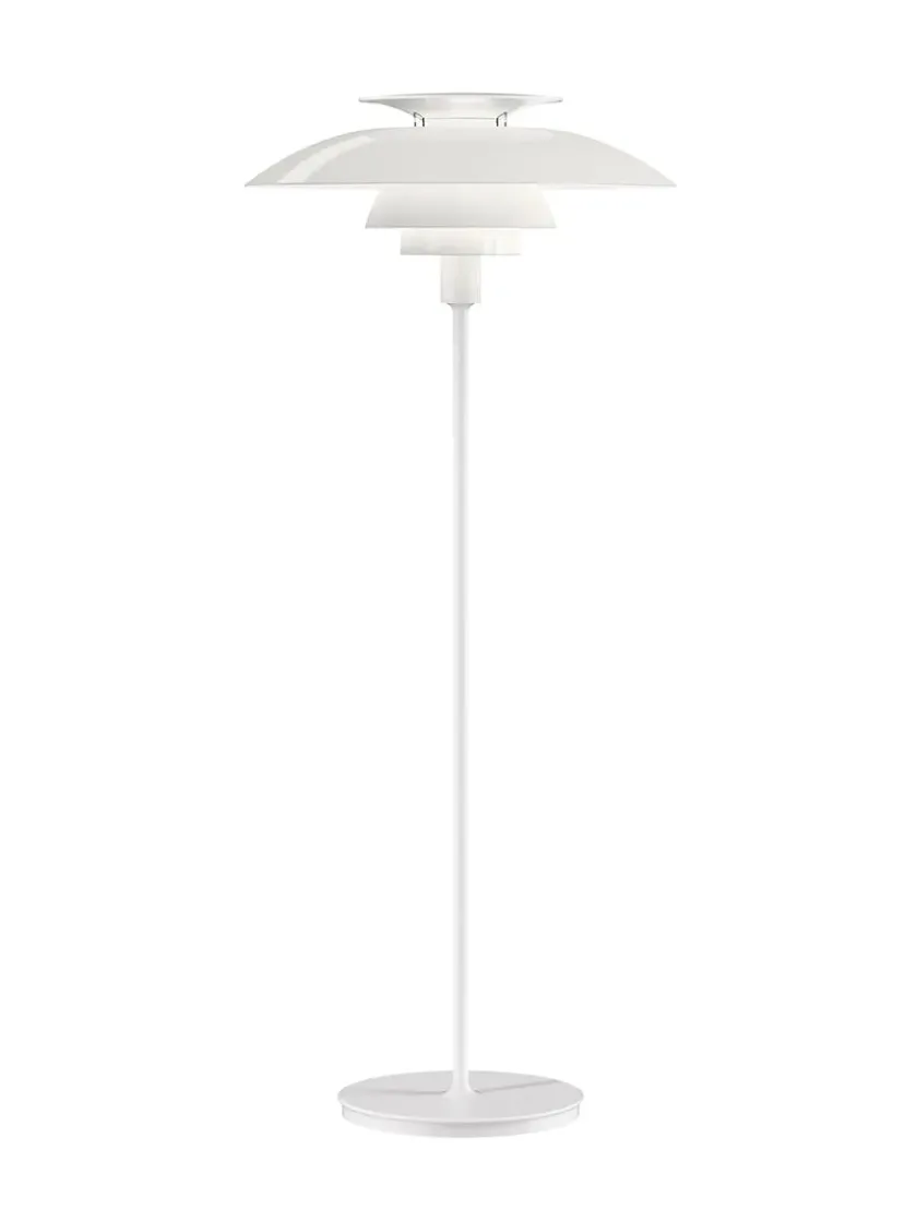Louis Poulsen PH 80 gulvlampe, hvid fra> Gulvlamper|Spots