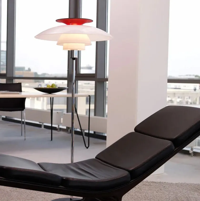 Louis Poulsen PH 80 gulvlampe, hvid fra> Gulvlamper|Spots