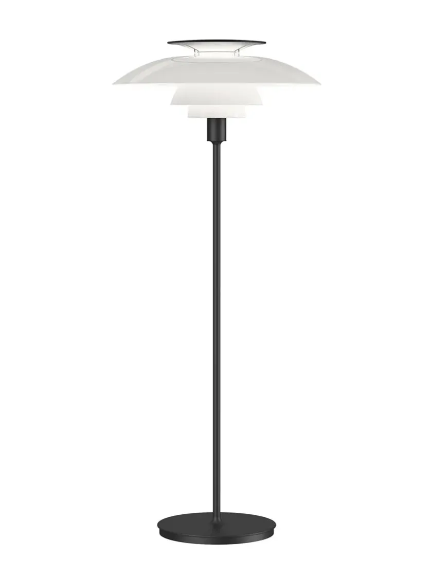 Louis Poulsen PH 80 gulvlampe, hvid fra> Gulvlamper|Spots