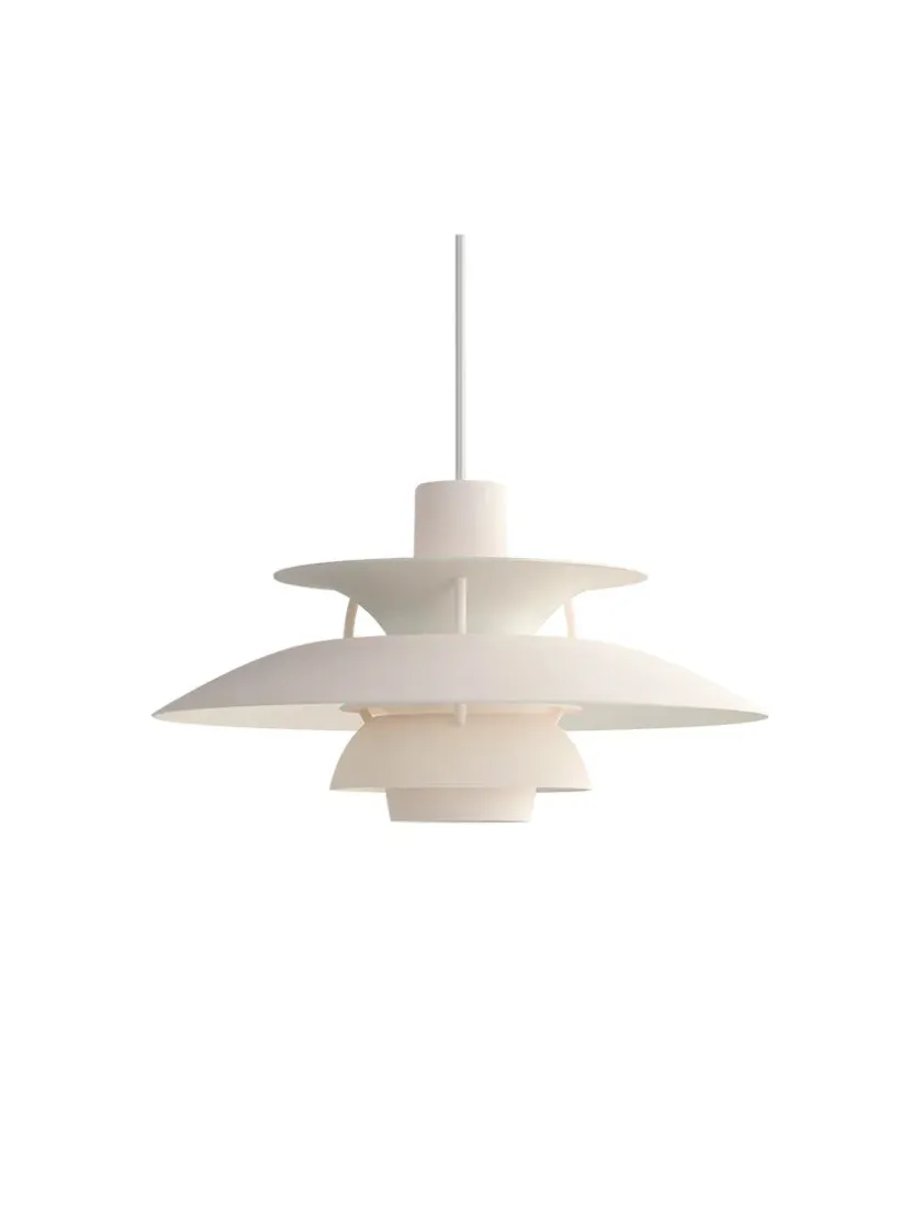 Louis Poulsen PH 5 Mini Pendant, Monochrome Pale Blush af Poul Henningsen> Spots|Pendler