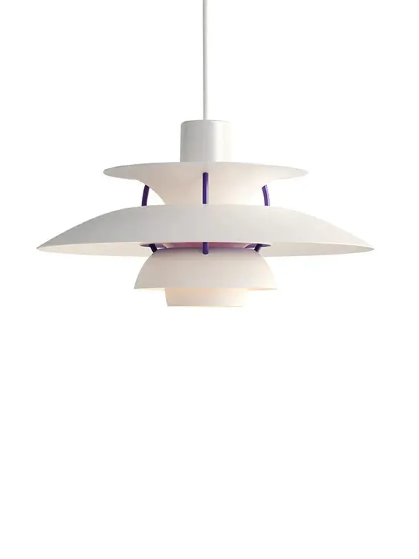 Louis Poulsen PH 5 Mini Pendant, Monochrome Pale Blush af Poul Henningsen> Spots|Pendler