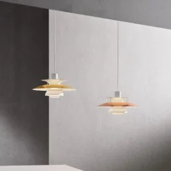 Louis Poulsen PH 5 Mini Pendant, Monochrome Pale Blush af Poul Henningsen><noscript><img width=