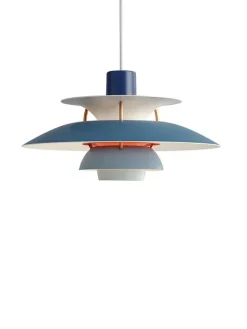 Louis Poulsen PH 5 mini pendel kobber fra><noscript><img width=
