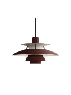 Louis Poulsen PH 5 mini pendel kobber fra><noscript><img width=