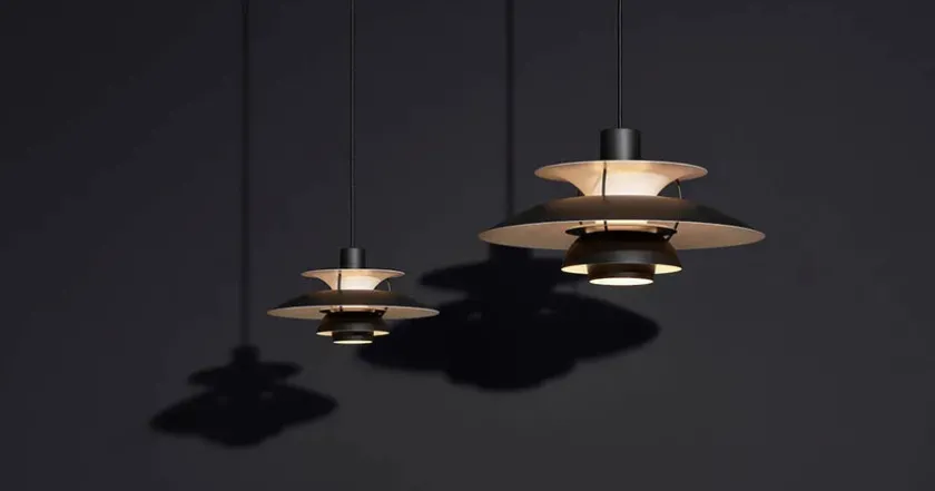 Louis Poulsen PH 5 mini pendel kobber fra> Pendler|Spots