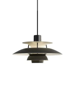 Louis Poulsen PH 5 mini pendel kobber fra><noscript><img width=