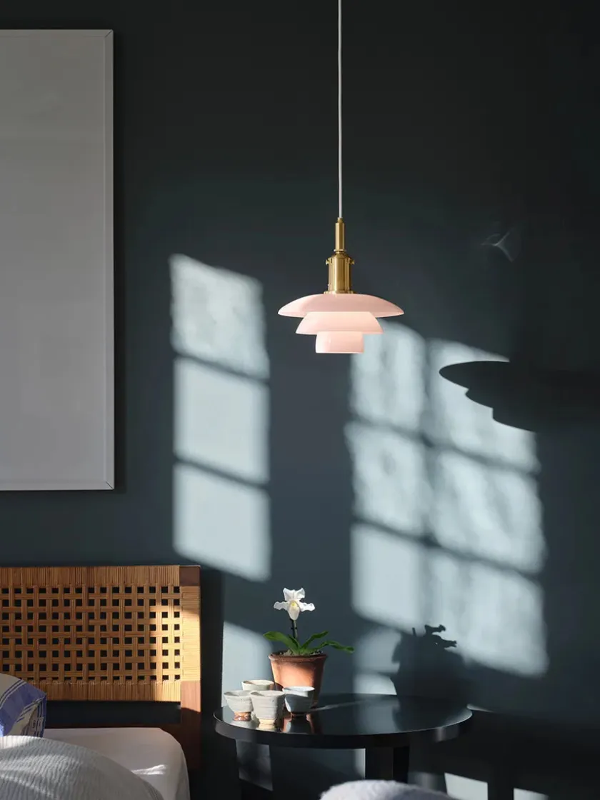Louis Poulsen PH 3/3 Pale Rose Pendel fra> Pendler|Spots
