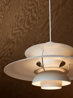 Louis Poulsen PH 5 Pendant, Monochrome Dusty Indigo af Poul Henningsen><noscript><img width=