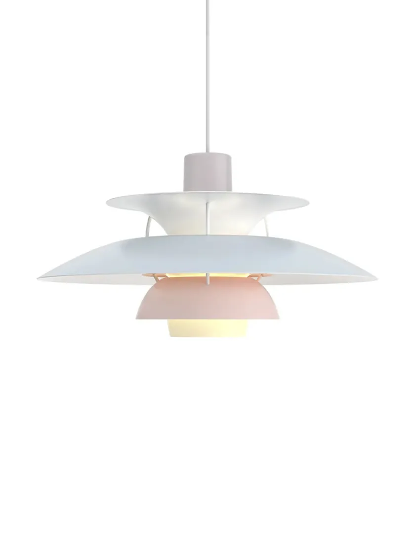 Louis Poulsen PH 5 Pendant, Monochrome Dusty Indigo af Poul Henningsen> Pendler|Spots