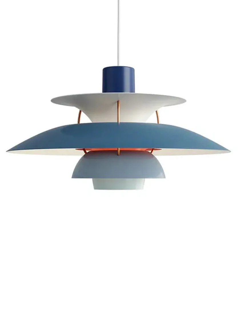Louis Poulsen PH 5 Pendant, Monochrome Pale Blush af Poul Henningsen> Pendler|Spots