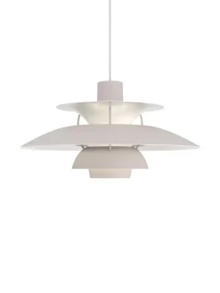 Louis Poulsen PH 5 Pendant, Monochrome Pale Pewter af Poul Henningsen><noscript><img width=