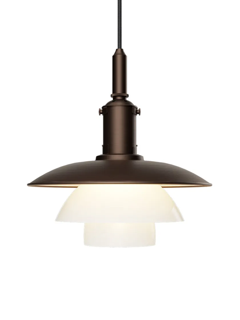 Louis Poulsen PH 3/3 Pendel, Aged Brass fra> Spots|Pendler