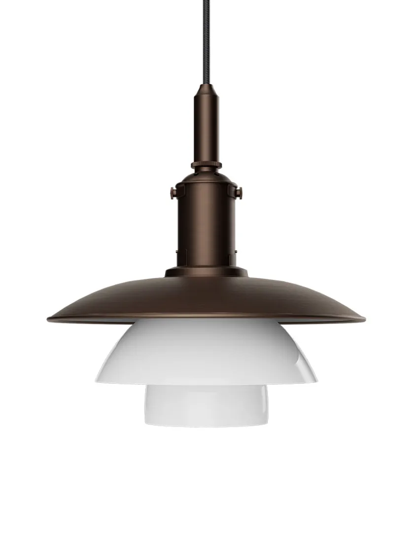 Louis Poulsen PH 3/3 Pendel, Aged Brass fra> Spots|Pendler