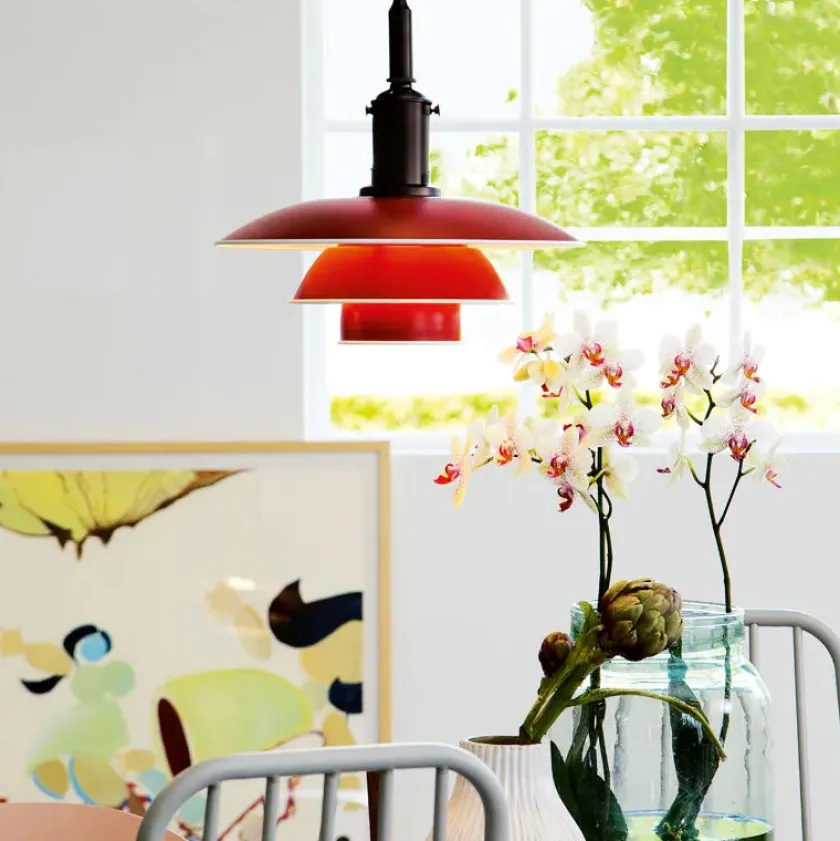 Louis Poulsen PH 3½-3 Pendel, grøn af Poul Henningsen> Spots|Pendler