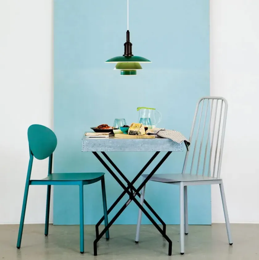 Louis Poulsen PH 3½-3 Pendel, gul af Poul Henningsen> Pendler|Spots