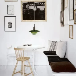 Louis Poulsen PH 3½-3 Pendel, hvid af Poul Henningsen><noscript><img width=