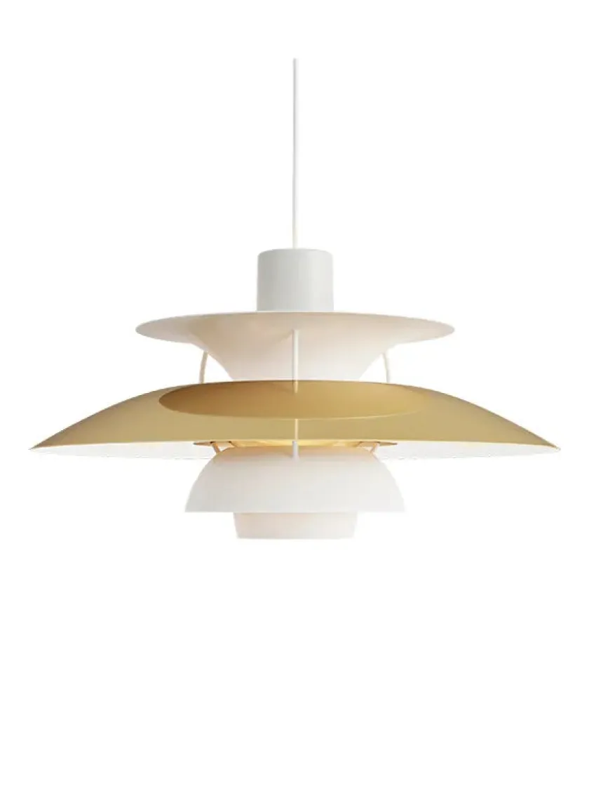 Louis Poulsen PH 5 pendel messing fra> Pendler|Spots